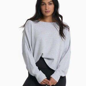 VUORI SLOUCHY WAFFLE CREW size XS/S
